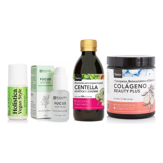 Combo Mamá Saludable Natier Colageno + Centella + Serum 