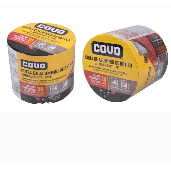 Cinta Autoadhesiva Para Impermeabilizar 10m X 10 Cm Covo