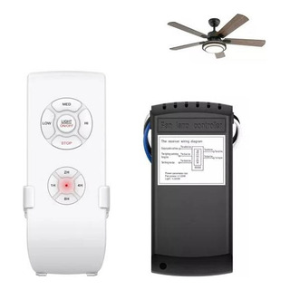 Kit De Control Remoto De Lámpara Ventilador De Techo 3 Veloc Kit De Control Remoto De Lámpara Ventilador De Techo 3 Veloc
