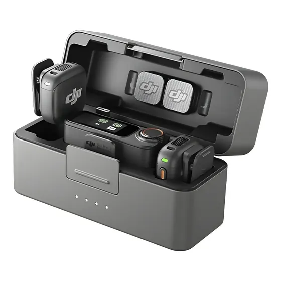 Micrófono Dji Mic 3 (2 Tx + 1 Rx) | Cuotas sin interés