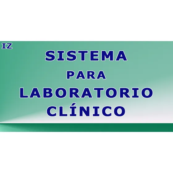 Programa, Aplicación Para Laboratorio Clínico
