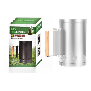 Arrancador Chimenea Carbón For Cocinar Al Aire Libre Blanco Arrancador Chimenea Carbón For Cocinar Al Aire Libre Blanco