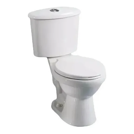 Poceta Wc Rotondo Boton Superior Blanca Venceramica