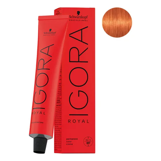 Tinta Permanente Schwarzkopf Igora Royal Tono 8-77 60gr