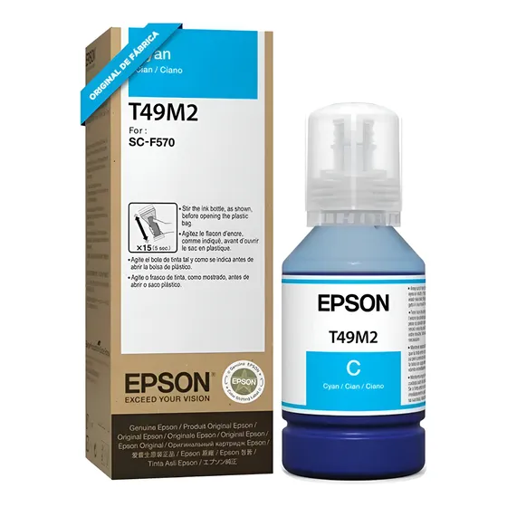 Refil Tinta Sublimatica T49m Original Epson F170 F570 F571
