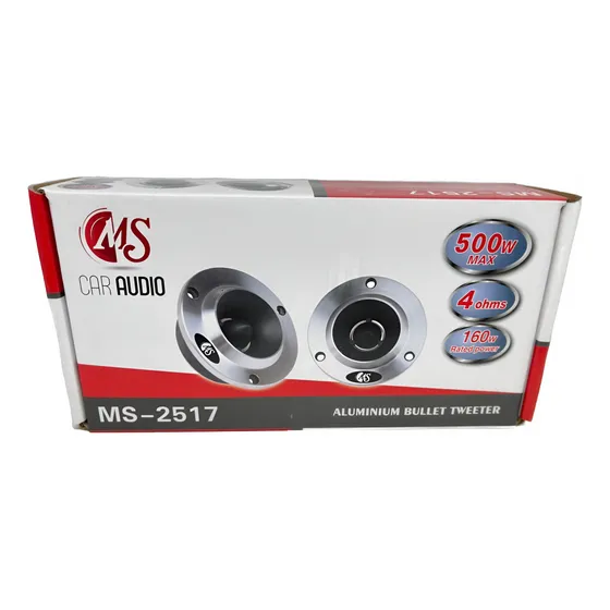 Tweeter Bala Marca Ms Audio Ref Ms-2517 500watts