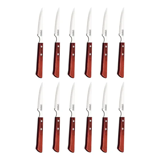 Cuchillo Chuletero Polywood Tramontina 12 Unidades