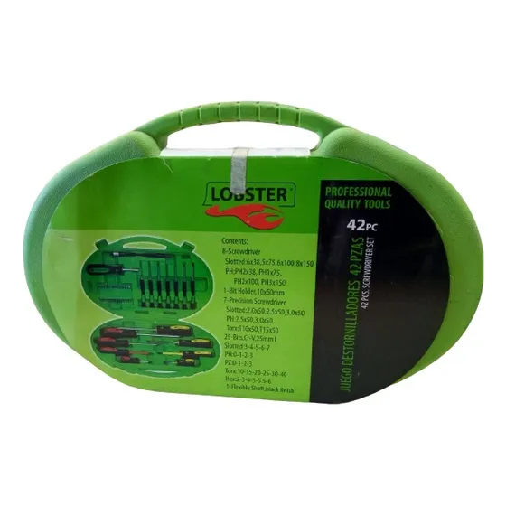 Juego Destornillador 42 Piezas Lobster Original