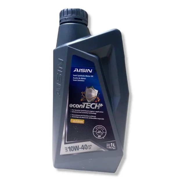 Aceite Semi Sintetico 10w40 Motor Aisin Econotech+ Litro