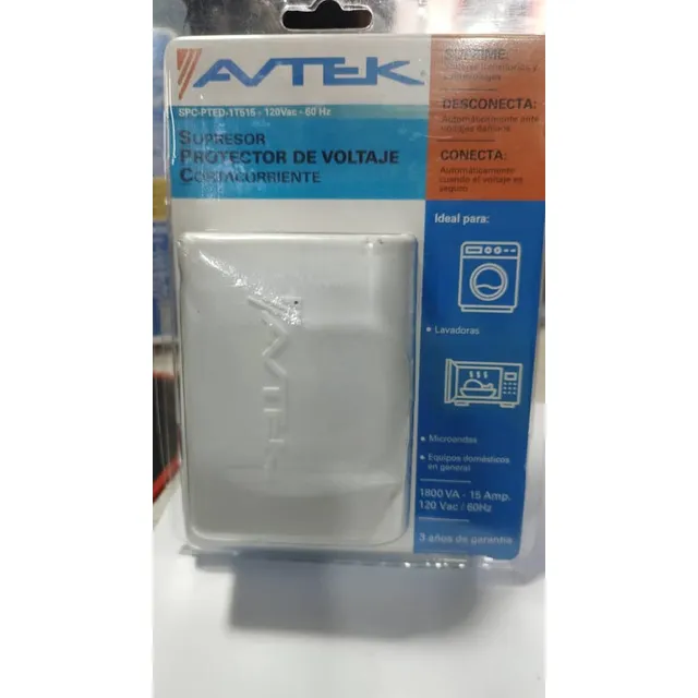 Protector De Voltaje Avtek Para Lavadoras Digitales.