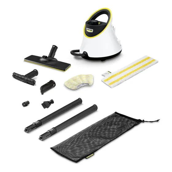 Limpiador Maquina Vapor Karcher Deluxe Baño Cocina Tapizado