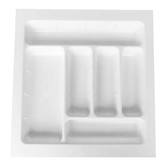 Cubertero Blanco Plástico Abs Módulo 50 Cm