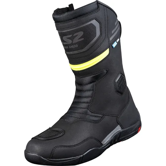 Bota Impermeável Ls2 Goby Man Black/yellow  Big Trail Moto
