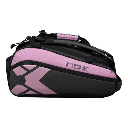 Paletero Mochila De Padel Nox Street Series Grey/pink 2024 Color Negro