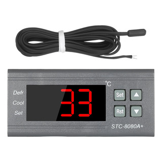Controlador De Temperatura Digital Stc-8080a+ Termostato Ref Controlador De Temperatura Digital Stc-8080a+ Termostato Ref