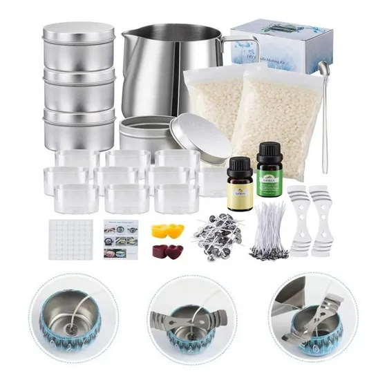 Kit De Fabricación De Velas Para Principiantes, 153 Piezas