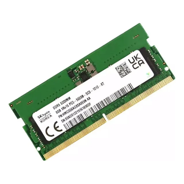 Memoria 8gb Hp Sodimm Ddr5 5600mhz 1.1v N37792-001