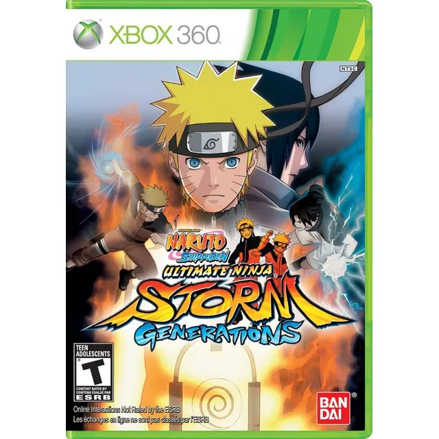 Naruto Shippuden Ultimate Ninja Storm Generations - Xbox 360 (Reacondicionado)