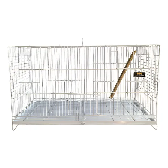 Gaiola Hm Gaiolas 80x46x40 Trinca Ferro Com Poleiros