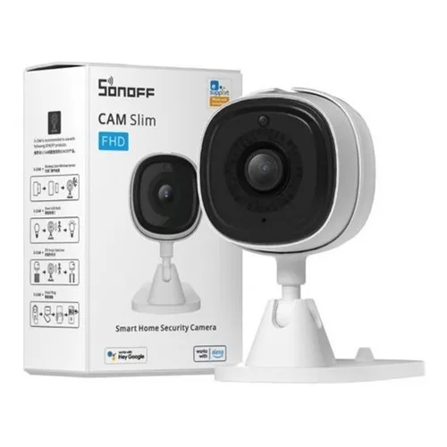 Sonoff S-cam Cámara De Seguridad Wifi 1080p Hd Color Blanco