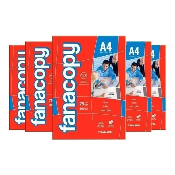 Resma Hojas Papel Fanacopy A4 - Gran Oferta!