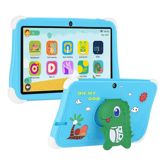 Tablets Educativo Criança Android Playstore Youtube 64gb Azul-celeste