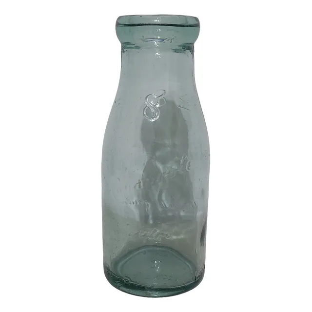 Botella De Vidrio Conaprole 1/2litro Fechada 1939 Con Rombos