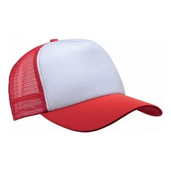 Gorras Unicolor Malla Para Estampar Sublimar Publicidad Lpk
