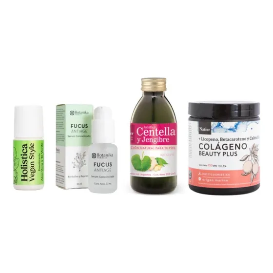 Combo Mamá Saludable Natier Rostro Piel Cuerpo Sin Tacc 