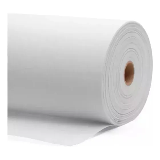 Entretela Grossa Sem Cola - 1m X 1m - Branco