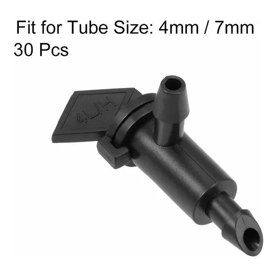 Uxcell Aspersor Para Manguera Jardin 4 0.276 In 4q
