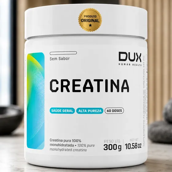 Creatina Dux Nutrition Human Health 300g Monohidratada Pura