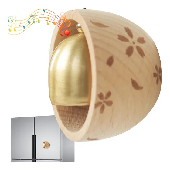 Timbre Shopkeeper Para Abrir Puertas, Timbre De Madera, Camp