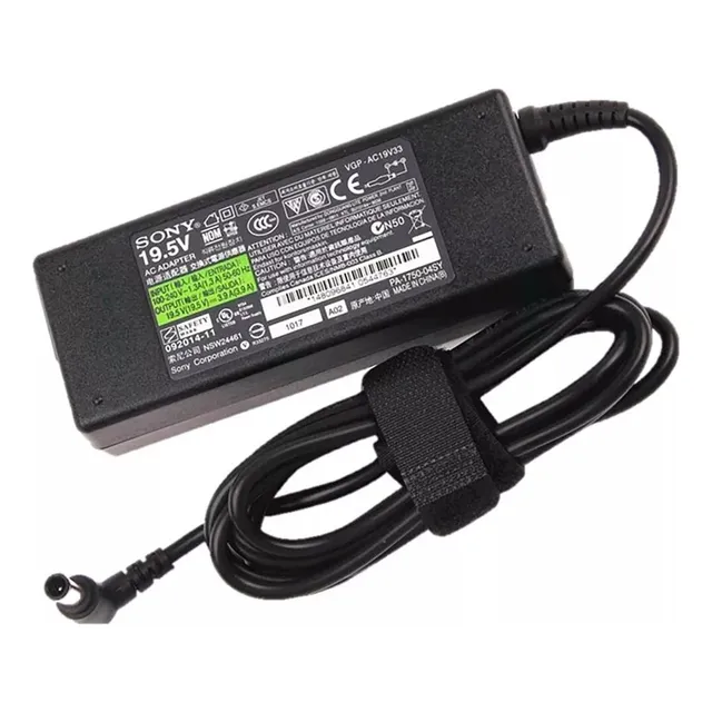 Cargador Original Sony Vgp Vgn Ca Nw Ns Nr Sz Fs 19.5v 3.9a