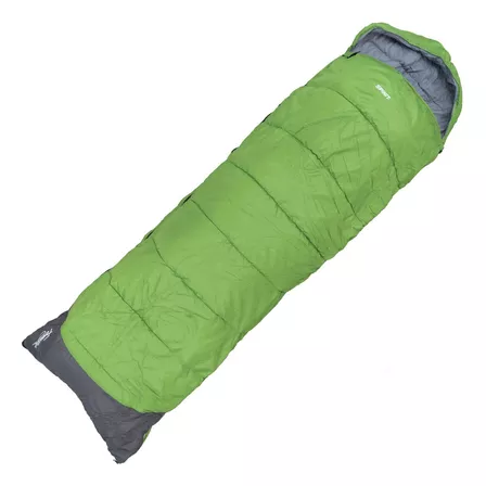 Bolsa De Dormir Spinit Freestyle 350 Camping Viaje Capucha Color Verde