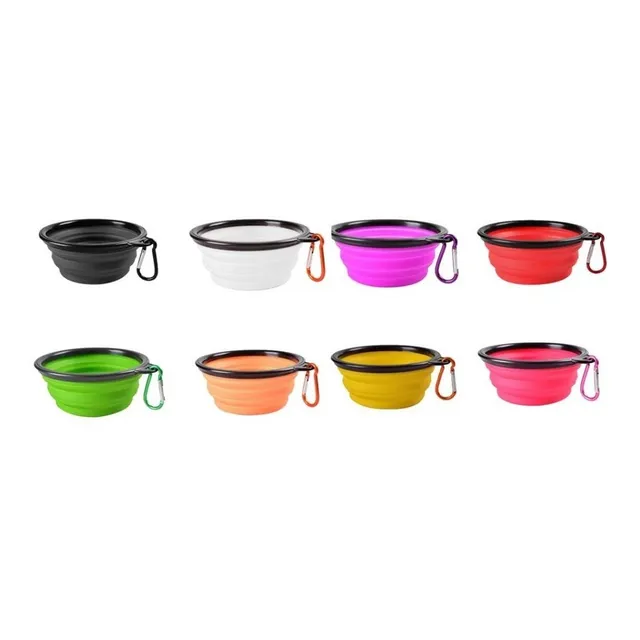 Envase Plegable Portátil Mascotas Perros Gatos Silicon Nuevo