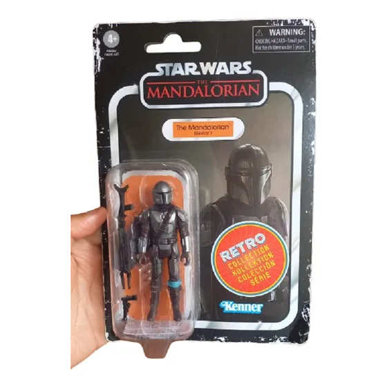 Figura Star Wars The Mandalorian (beskar) Colección Retro Ne