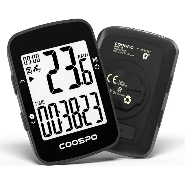 Ciclocomputador Coospo Bc26 Con Gps Dual, Strava Odometro