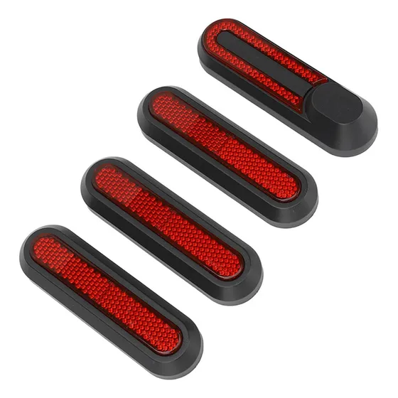 Pegatinas Reflectantes De Scooter De 4 Piezas Para Xiaomi El
