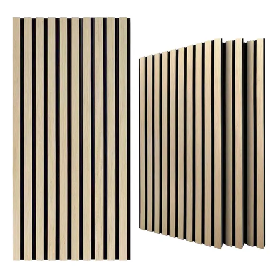 Panel Madera Liston 3d Roble Natural Acustico Decorativo X 4
