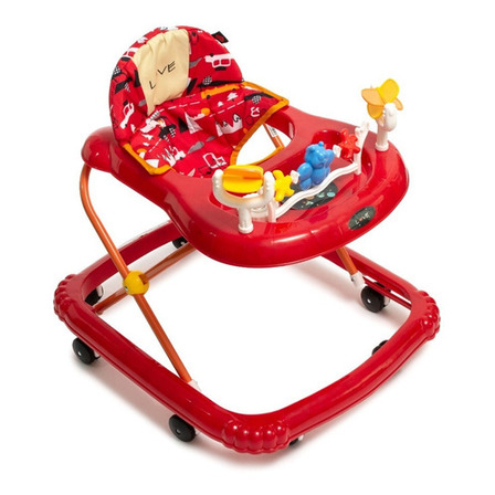 Andador Musical Para Bebes Love 726 Color Rojo Andador Musical Para Bebes Love 726 Color Rojo