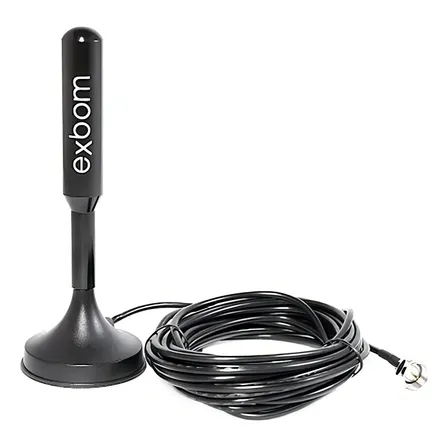 Antena Digital Exbom An-i4050a Hdtv Interna Externa 5m Vhf/uhf/fm