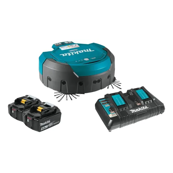 Aspiradora Robotica Inalambrica Makita 18v X2 Lxt Kit 