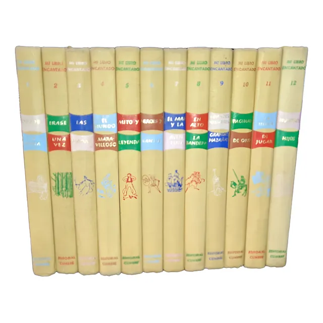 Colección  Completa Mi Libro Encantado 12v. Ed. Cumbre 1976