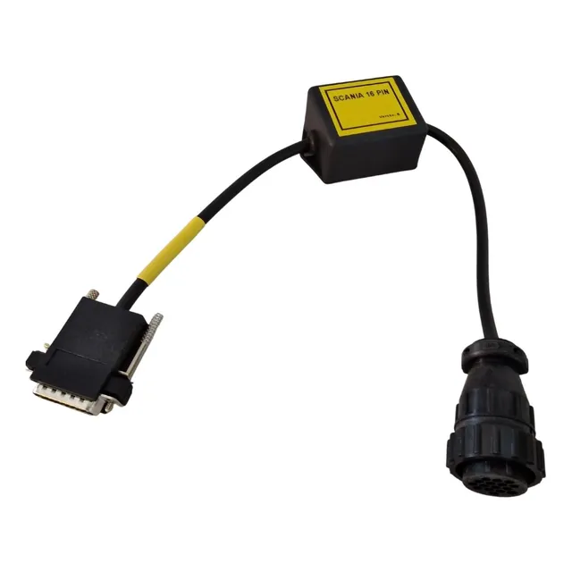 Adaptador Scania 16 Pinos - Scanner Automotivo - 3.02.03.107