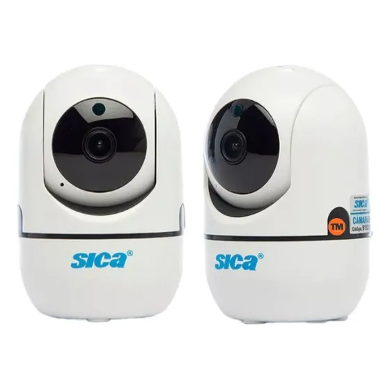 Camara Ip Movil Wifi Sica Color Blanco X2u