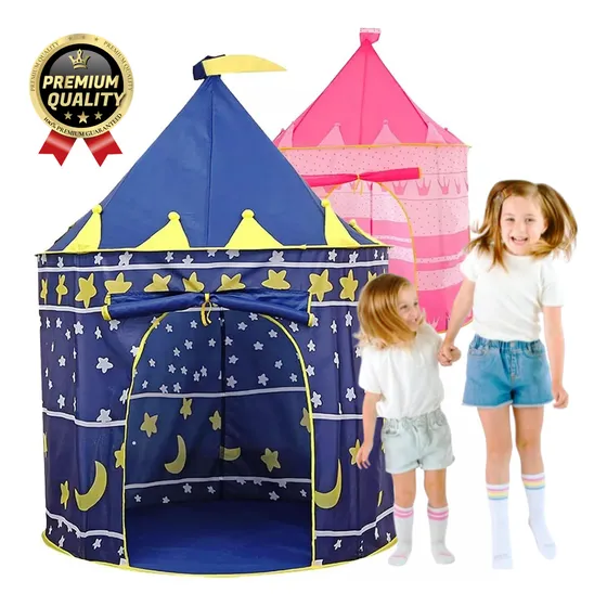 Carpa Casita Estilo Castillo Infantil Para Niños 135 X 105cm