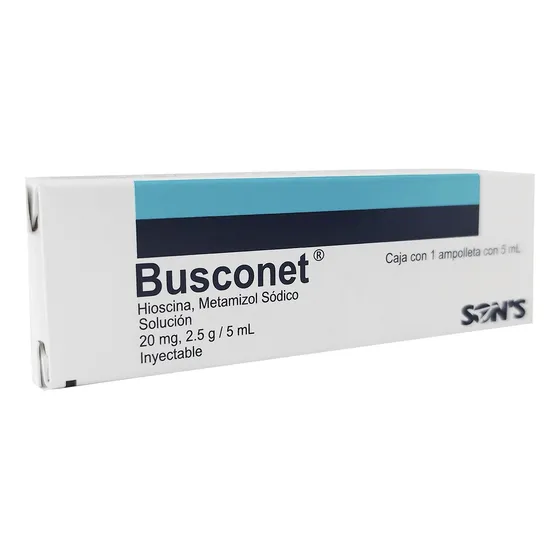 Busconet Caja Con 1 Ampolleta Con 5ml Inyectable