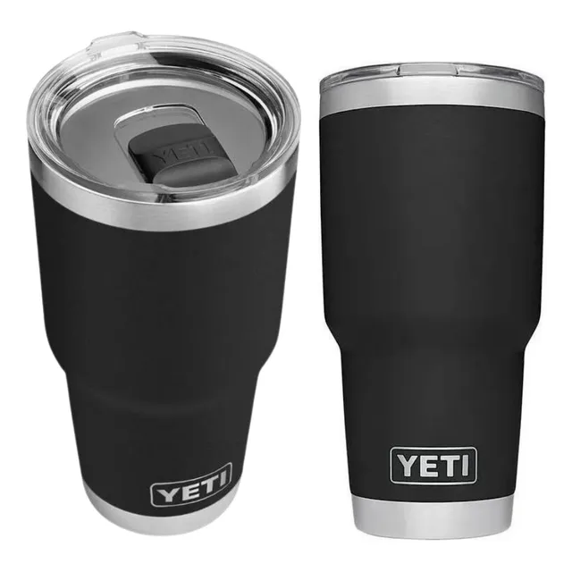 Vaso Yeti 30oz Térmico De Acero Inoxidable Negro Magslider
