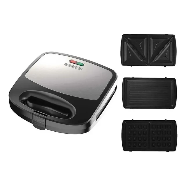 Waflera Sandwichera Parrila 3 En 1 Oferta